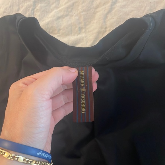 Never worn Mihara Yasuhiro shirt with dress back wmns S - Picture 3 of 4